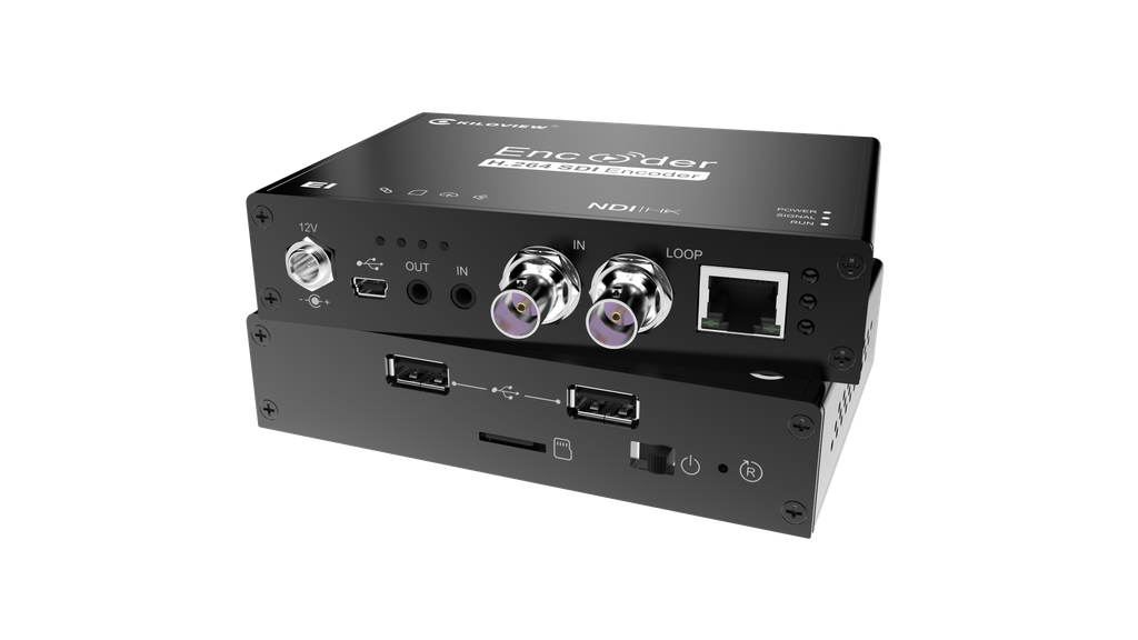 Kiloview E1 NDI (HD 3G-SDI Wired NDI Video Encoder) - side